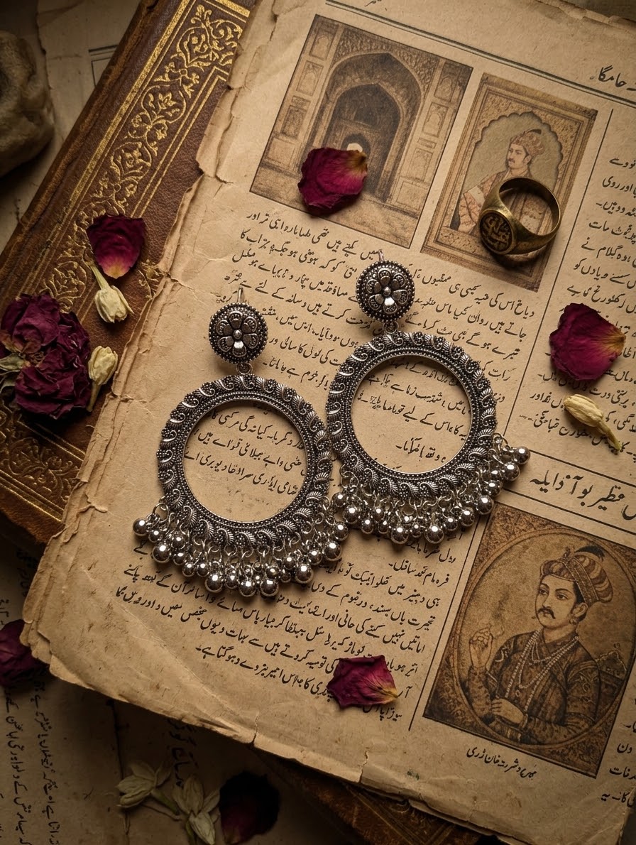 Chand Bali – Vintage Themed Earrings for Women