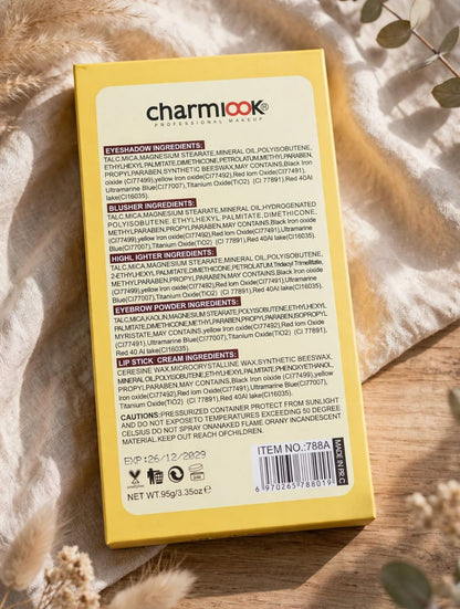 5 in 1 Makeup Book Kit by Charmlook – Complete Makeup & Beauty Kit