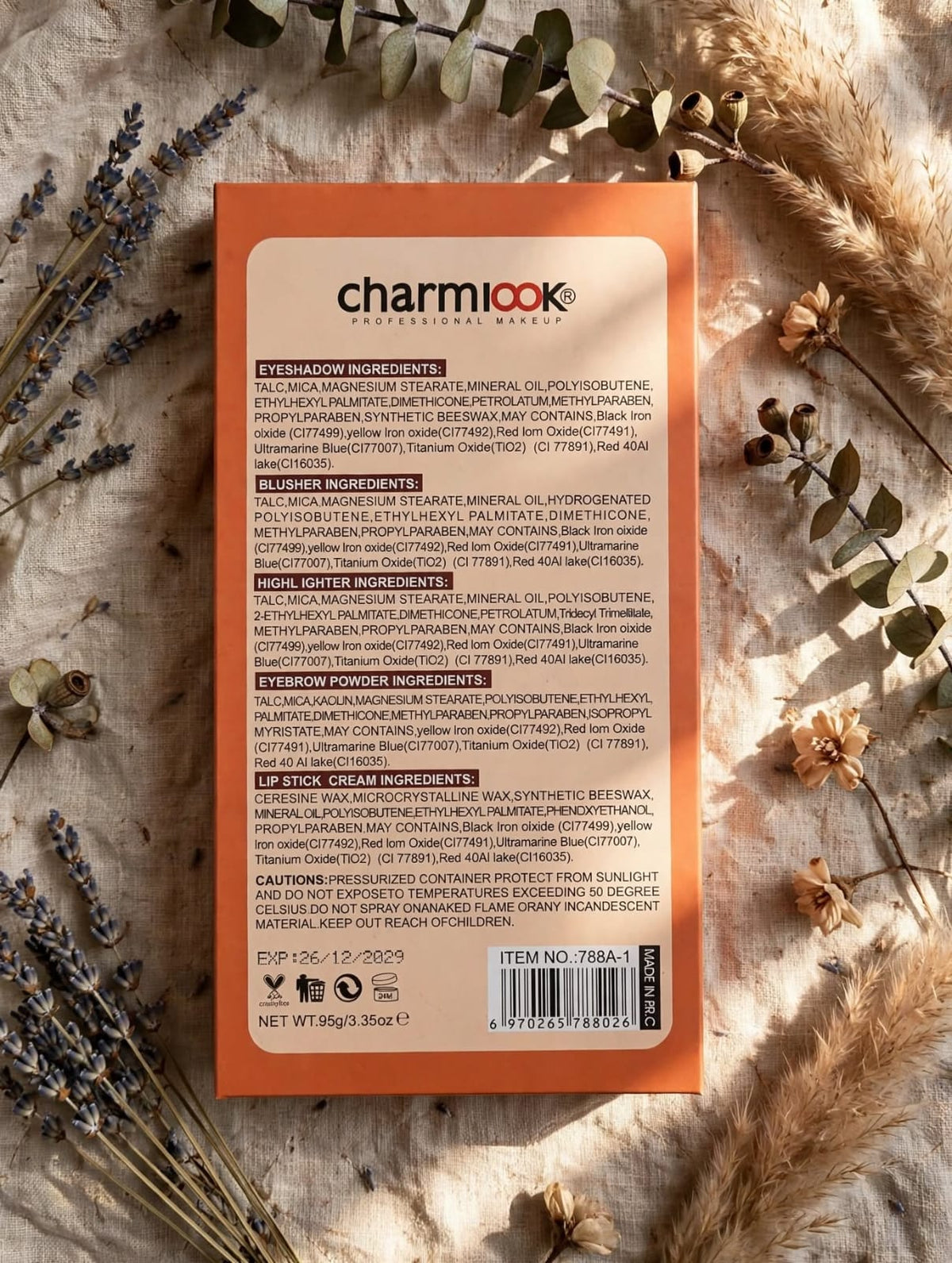 5 in 1 Makeup Book Kit by Charmlook – Complete Makeup & Beauty Kit