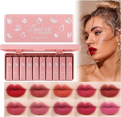 Dragon Ranee Pack Of 10 Lipstick Set