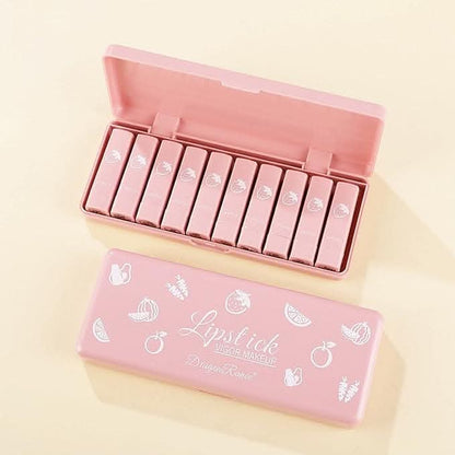 Dragon Ranee Pack Of 10 Lipstick Set